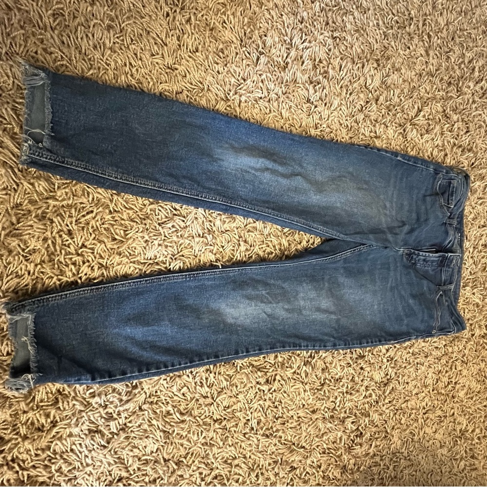 High rise rock star super skinny